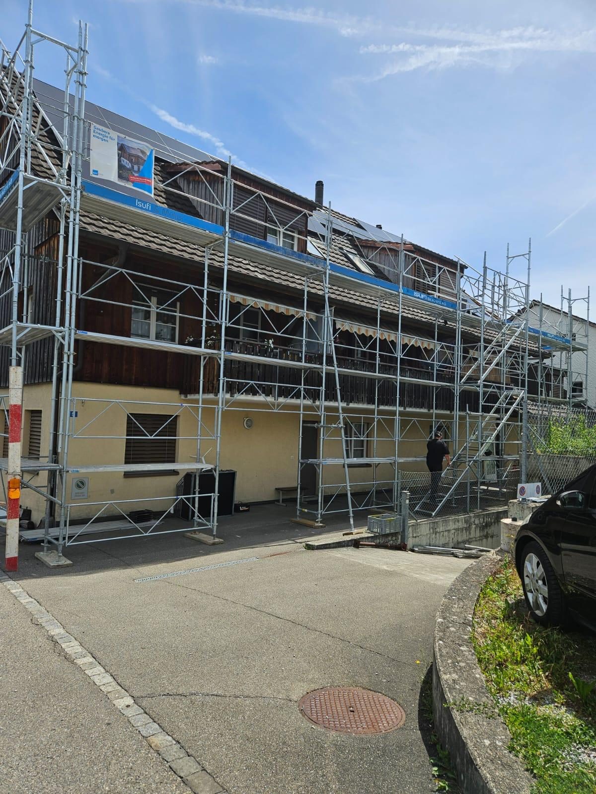 Wohnhaus mit Solarprojekt